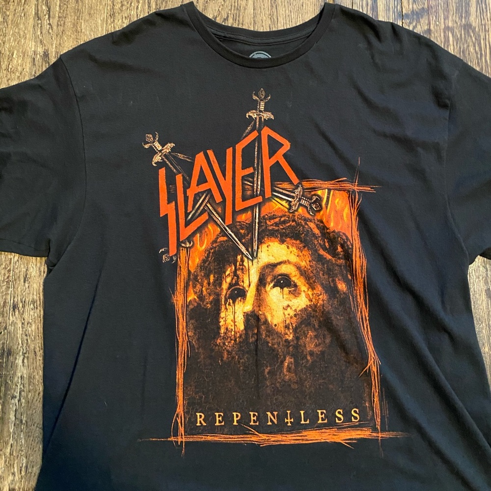 Slayer band tee